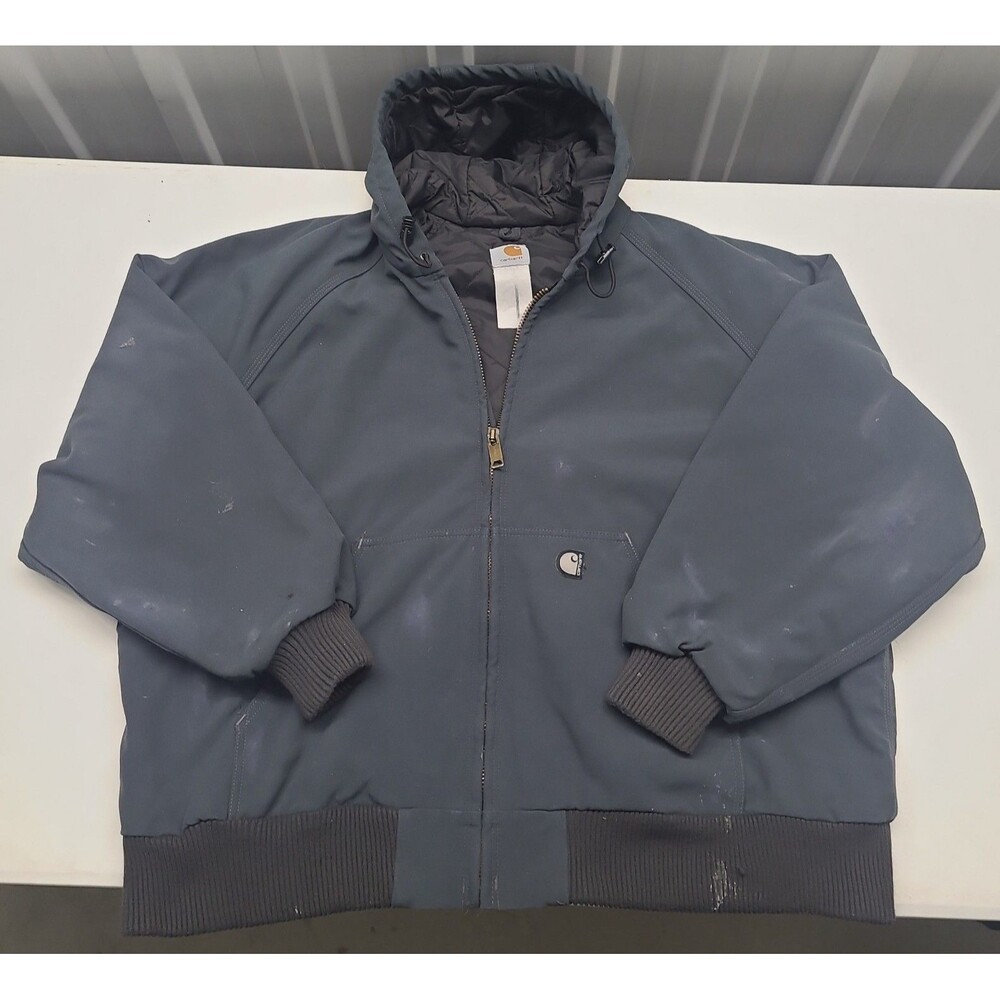 Carhartt J140 CHL Hooded Work Canvas Jacket